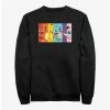 Best Pirce ❤️ Pokemon Rainbow Panels Sweatshirt ✔️ -pokemon Sales 20342543 hi